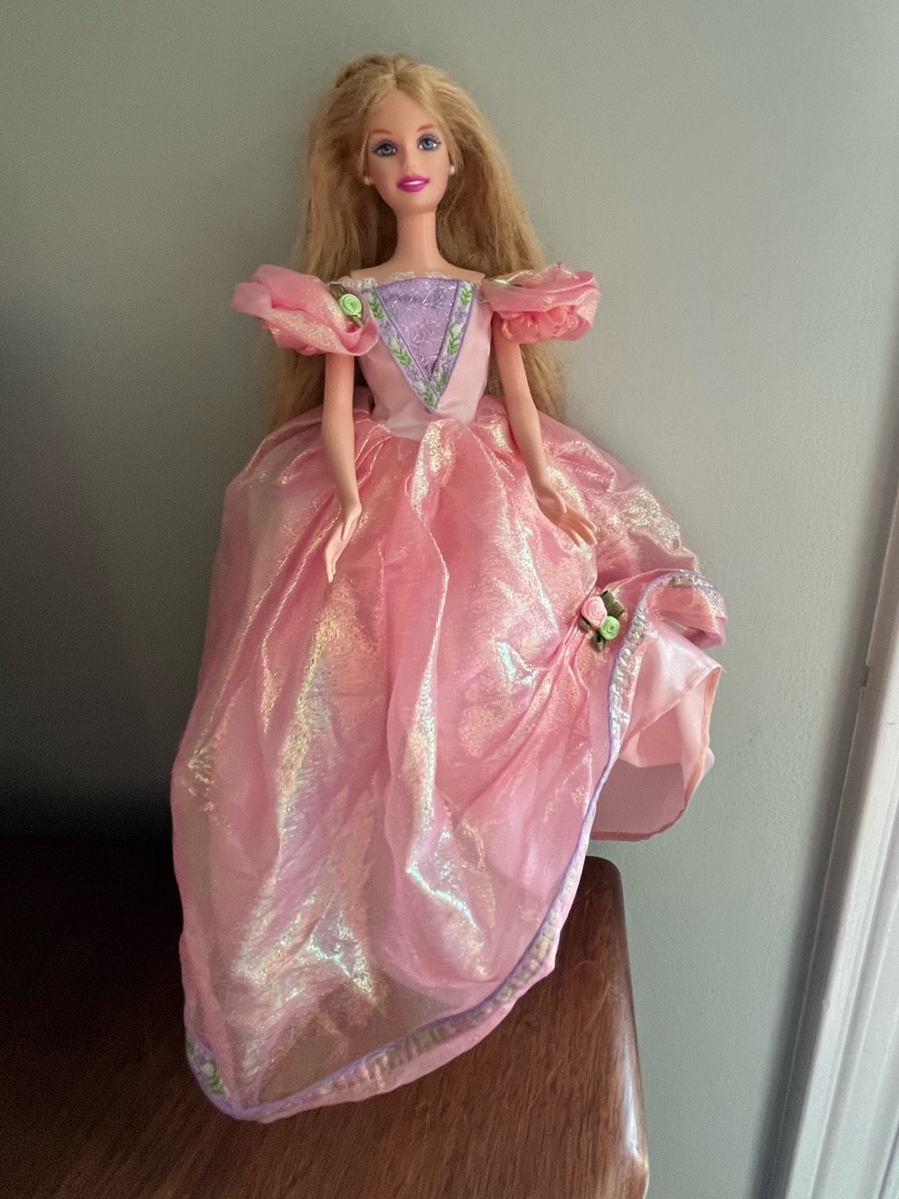 2001 Barbie Collector Edition RARE Princess RAPUNZEL DOLL Long Hair - Picture 12 of 12